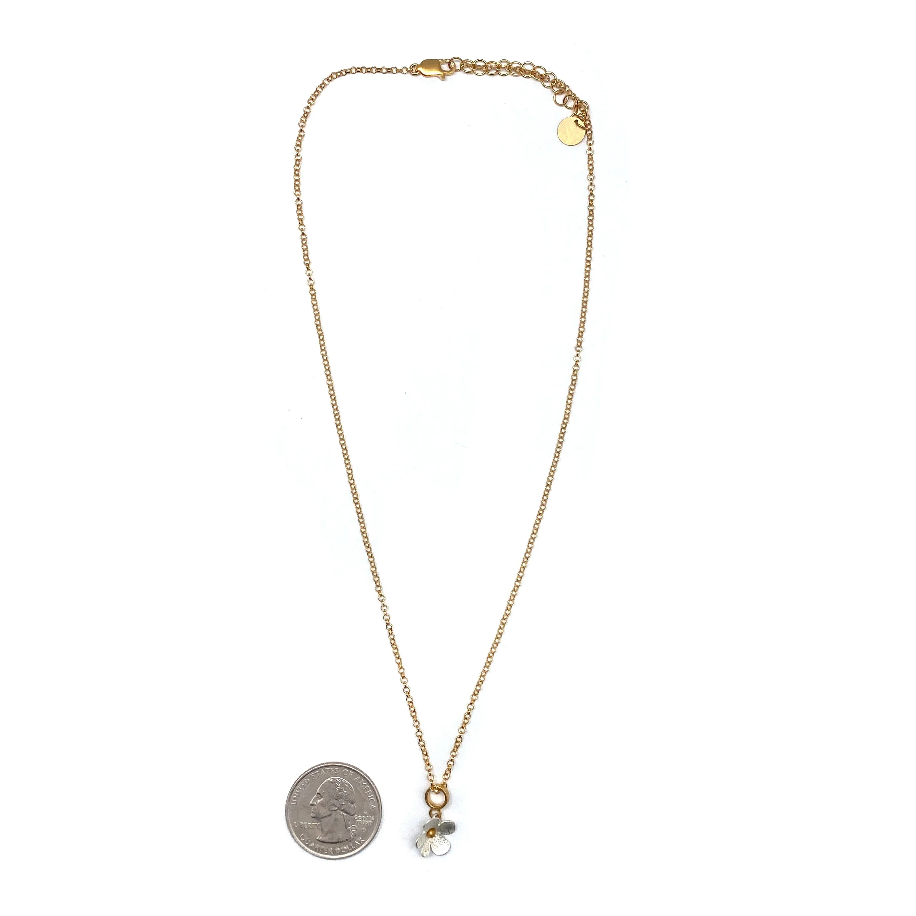 Delicate Flower Pendant