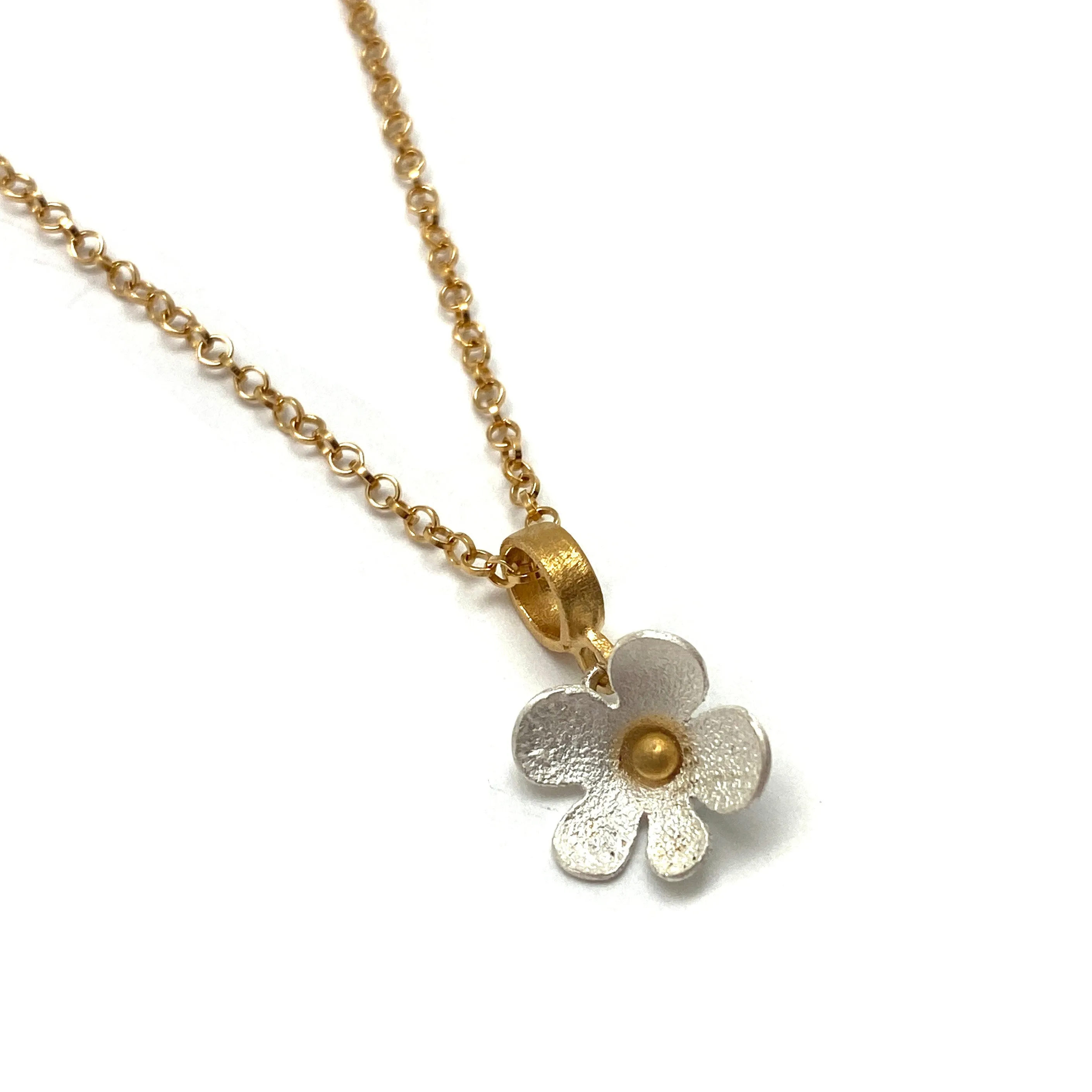 Delicate Flower Pendant