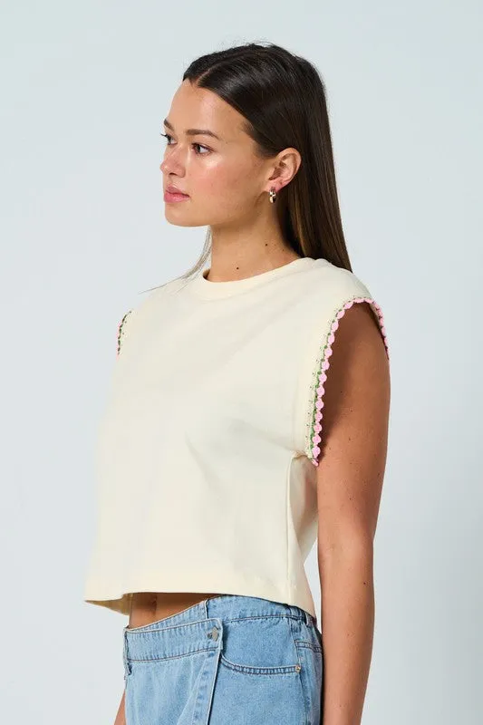 Delicate Flower Top
