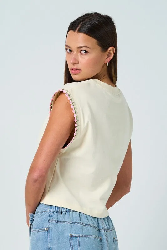 Delicate Flower Top