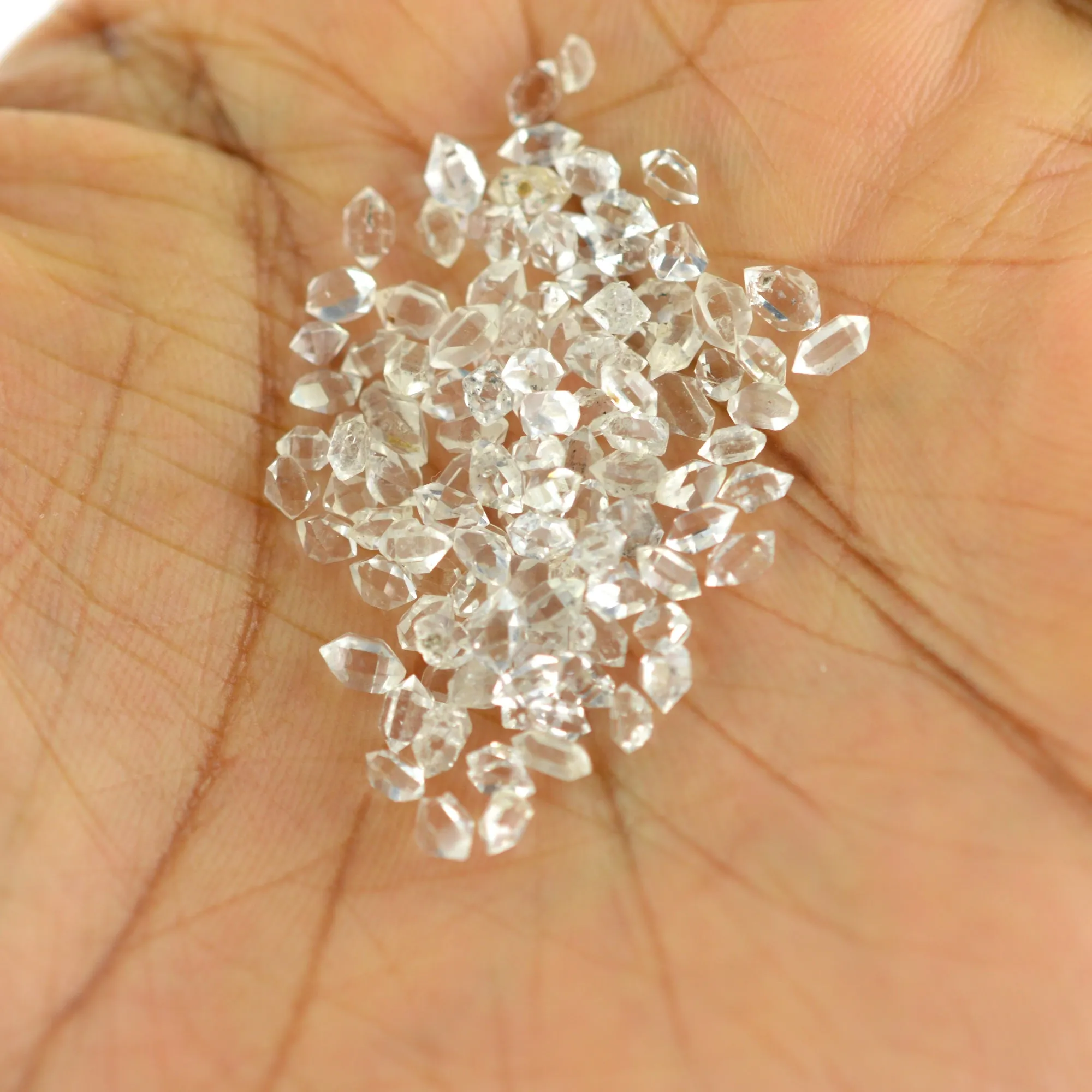Delicate Herkimer Diamond Ring