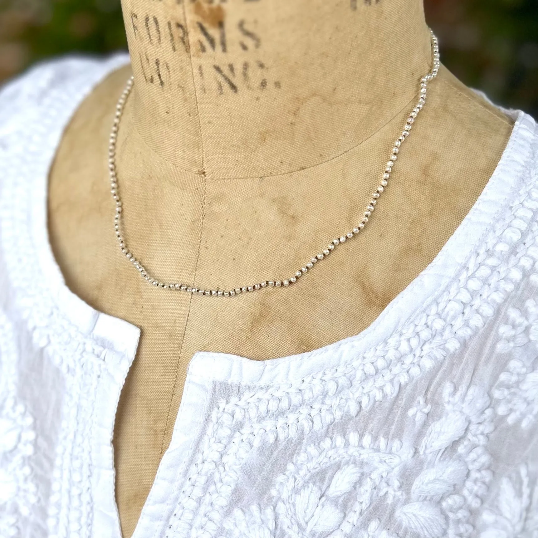 Delicate Knotted Strands