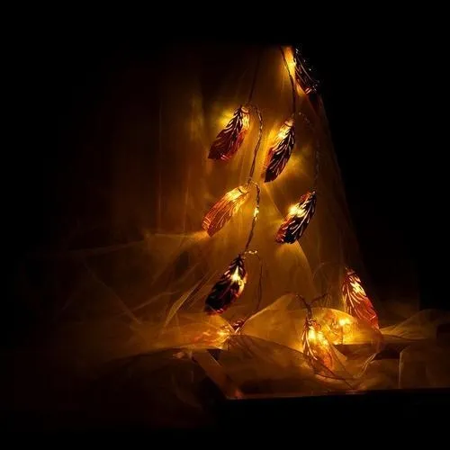 Delicate Leaf LED String Lights