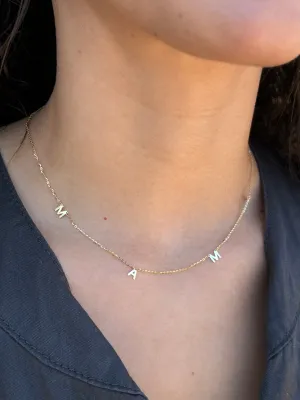 Delicate MAMA Necklace