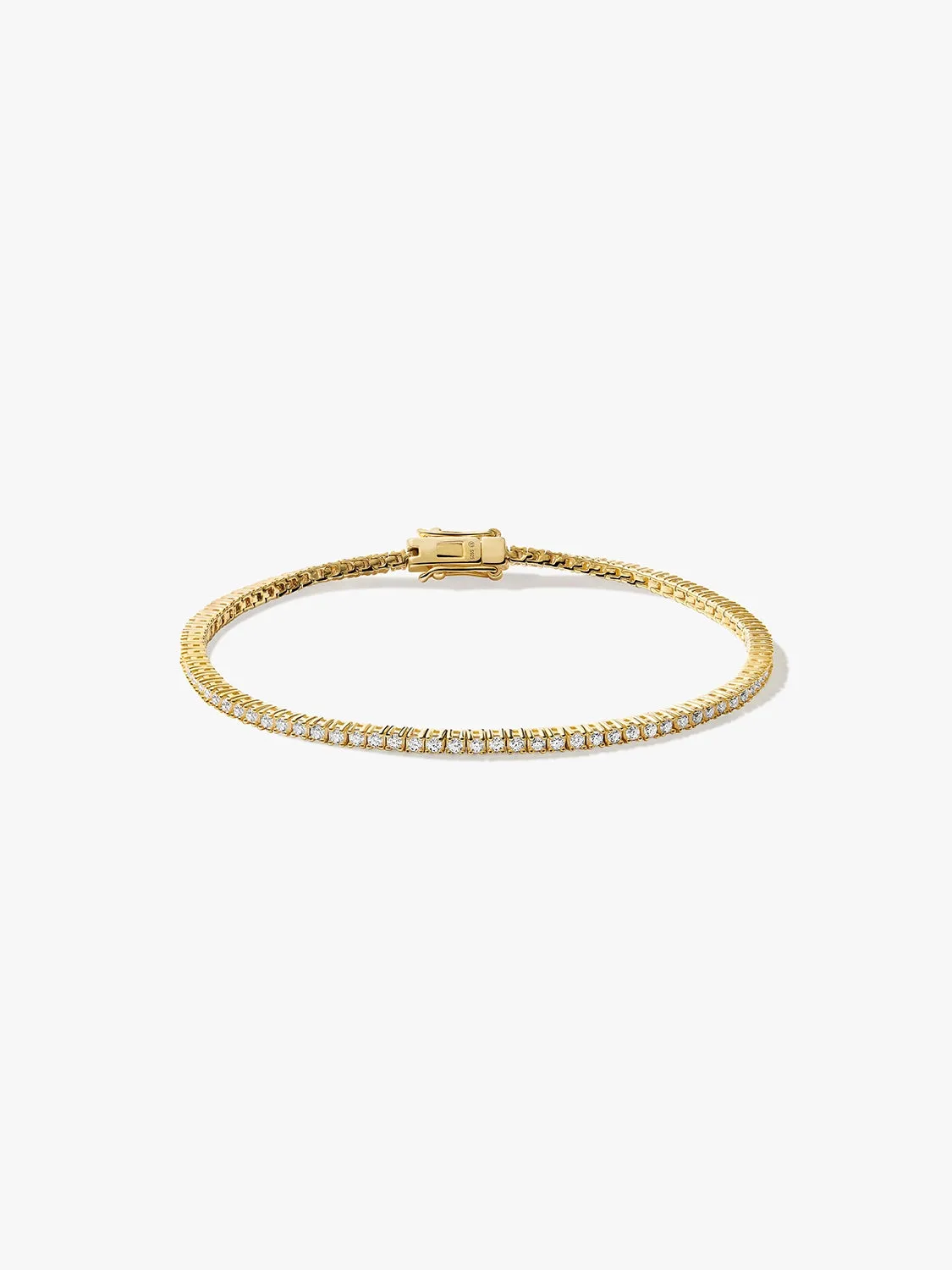 Delicate Moissanite Tennis Bracelet