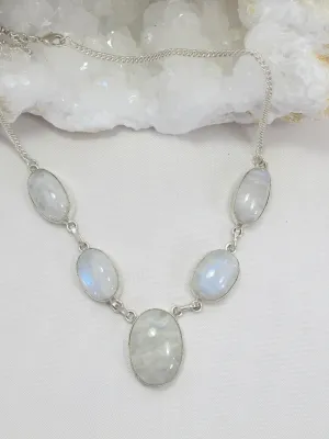Delicate Moonstone Necklace 1