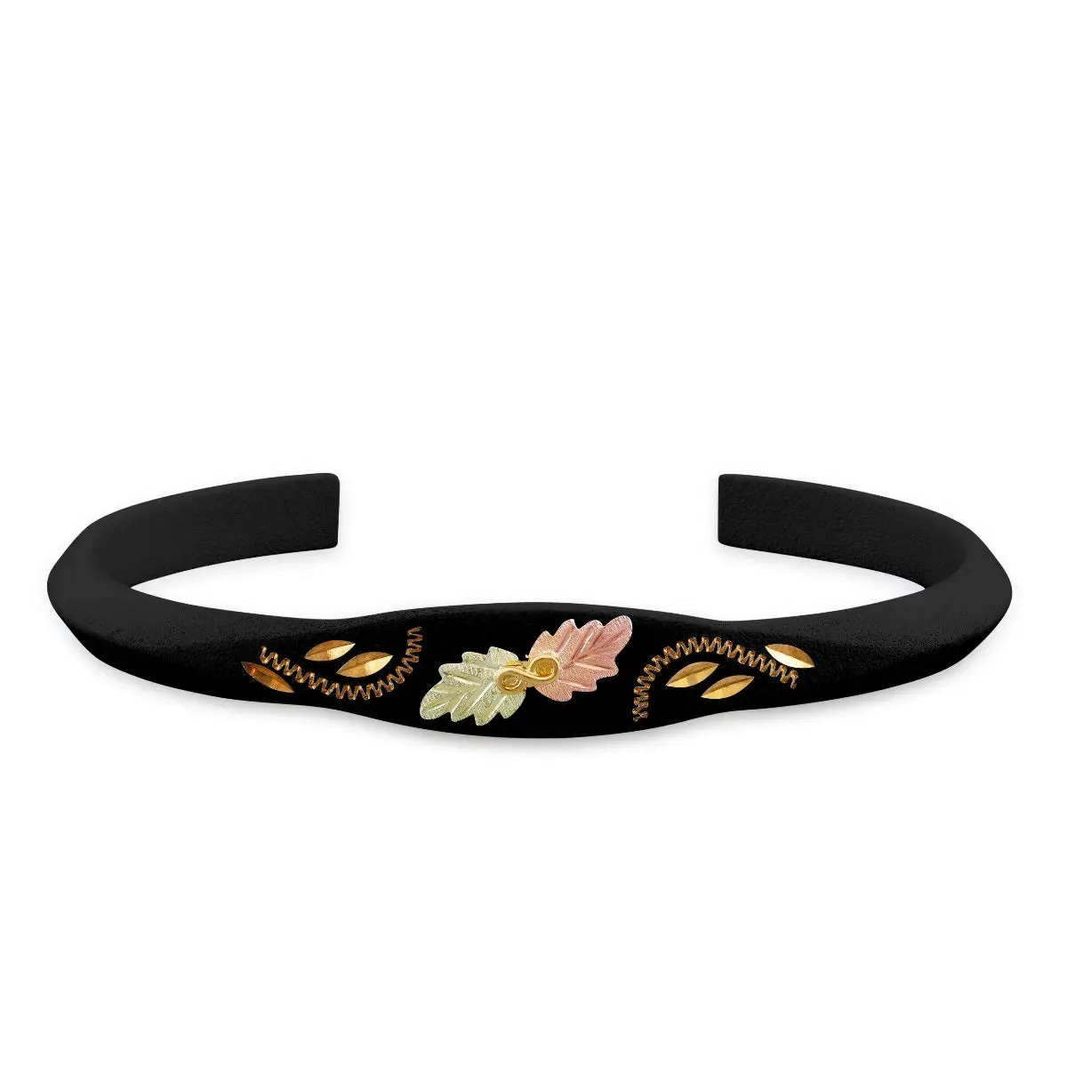 Delicate Powder Coat - Black Hills Gold Bracelet