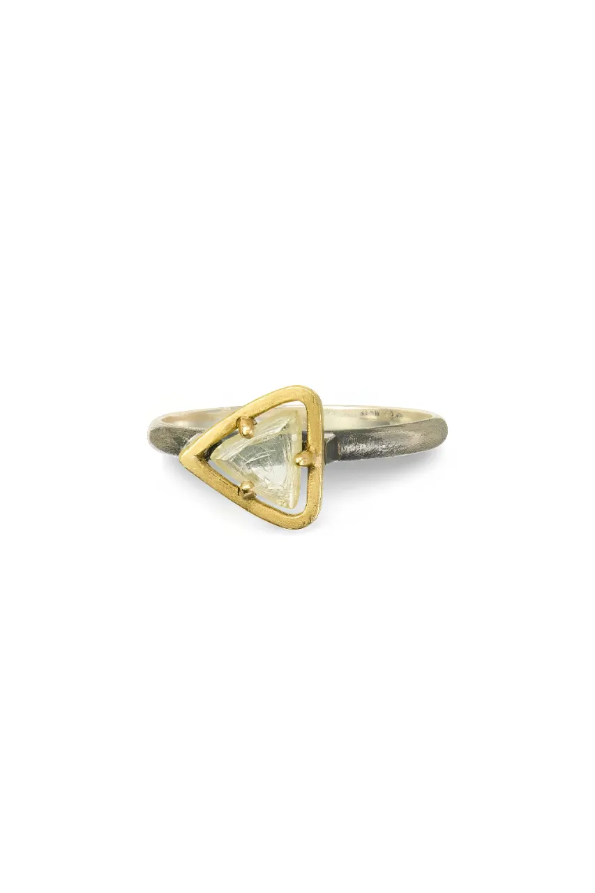 Delicate Stacking Macle Ring