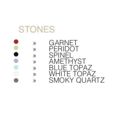 Delicate Stone Ear Chain
