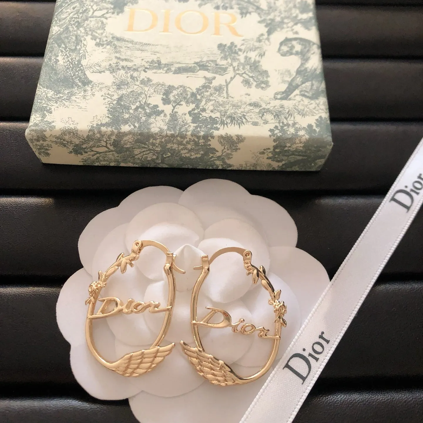 Delicate Swan Shaped Earrings