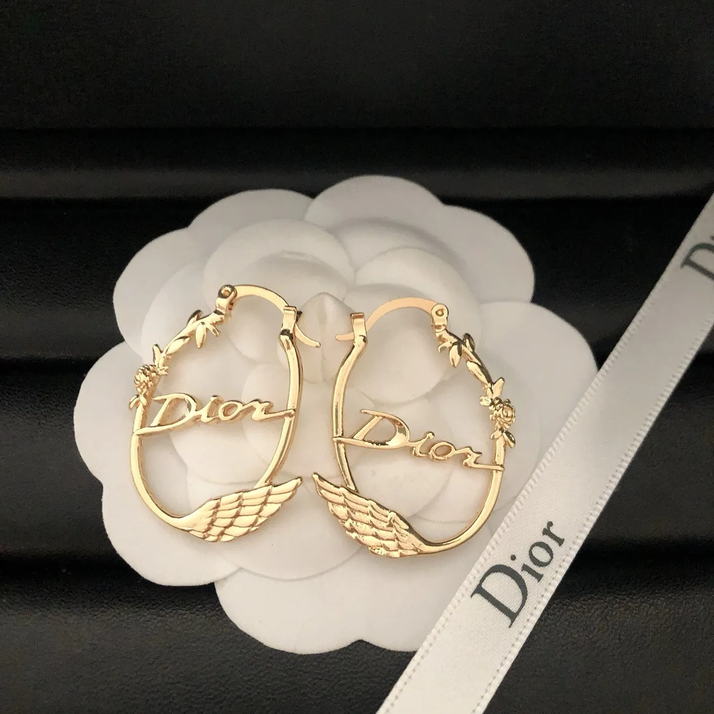 Delicate Swan Shaped Earrings
