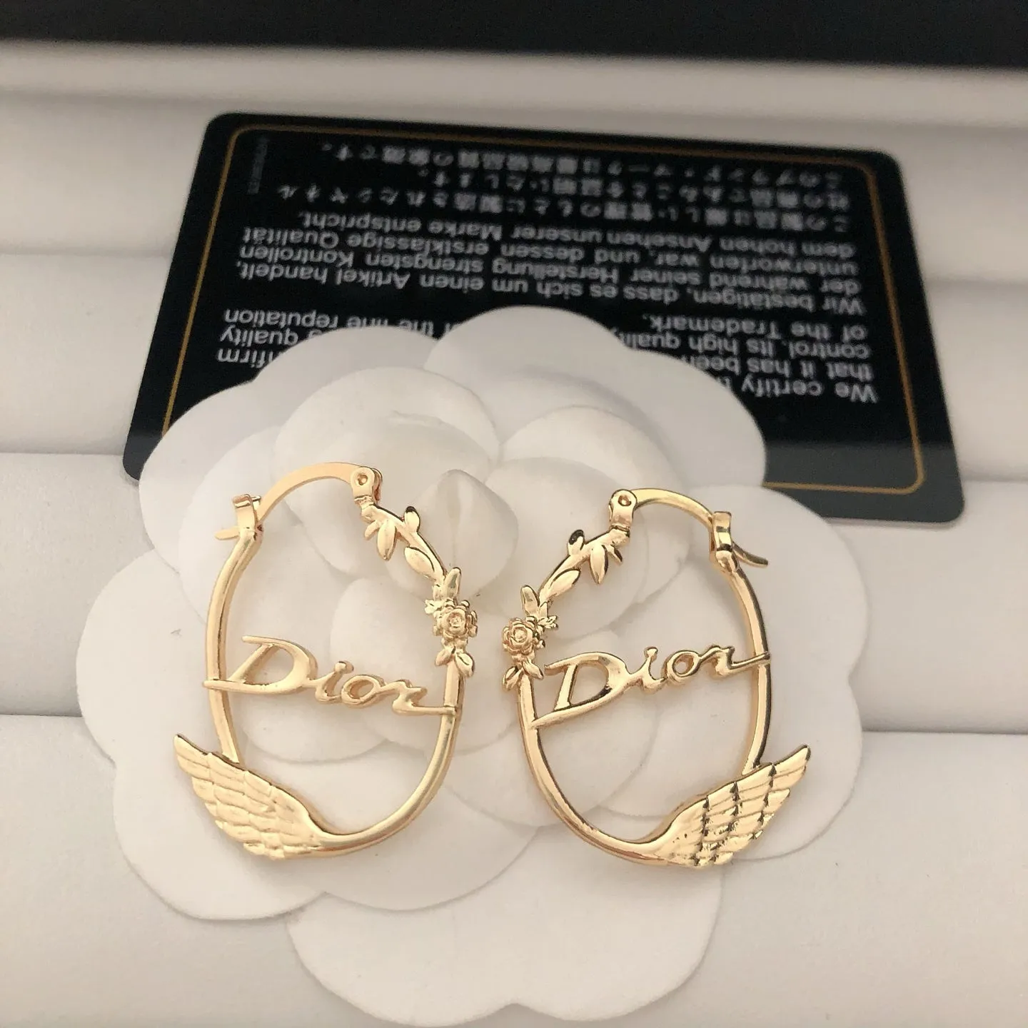 Delicate Swan Shaped Earrings