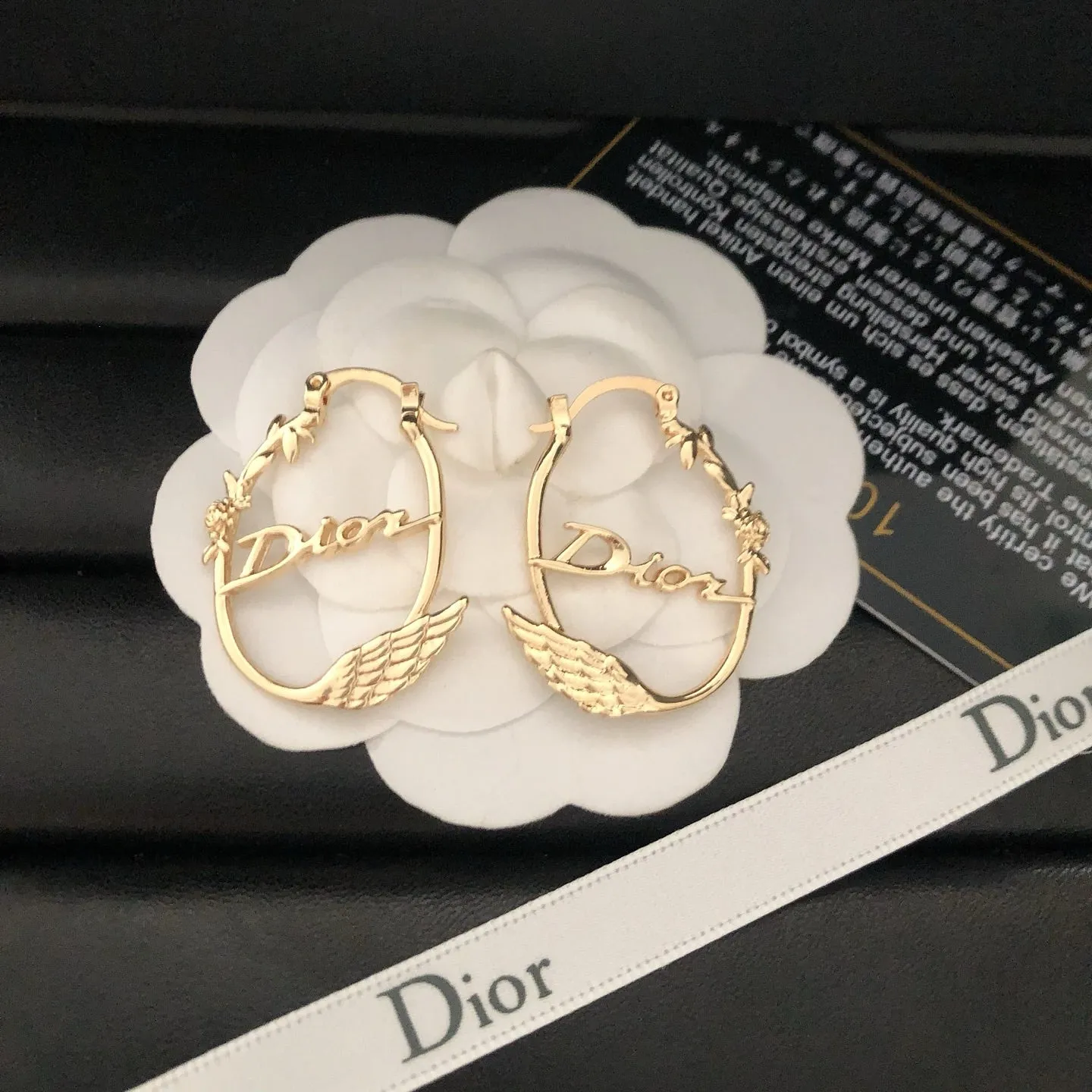 Delicate Swan Shaped Earrings