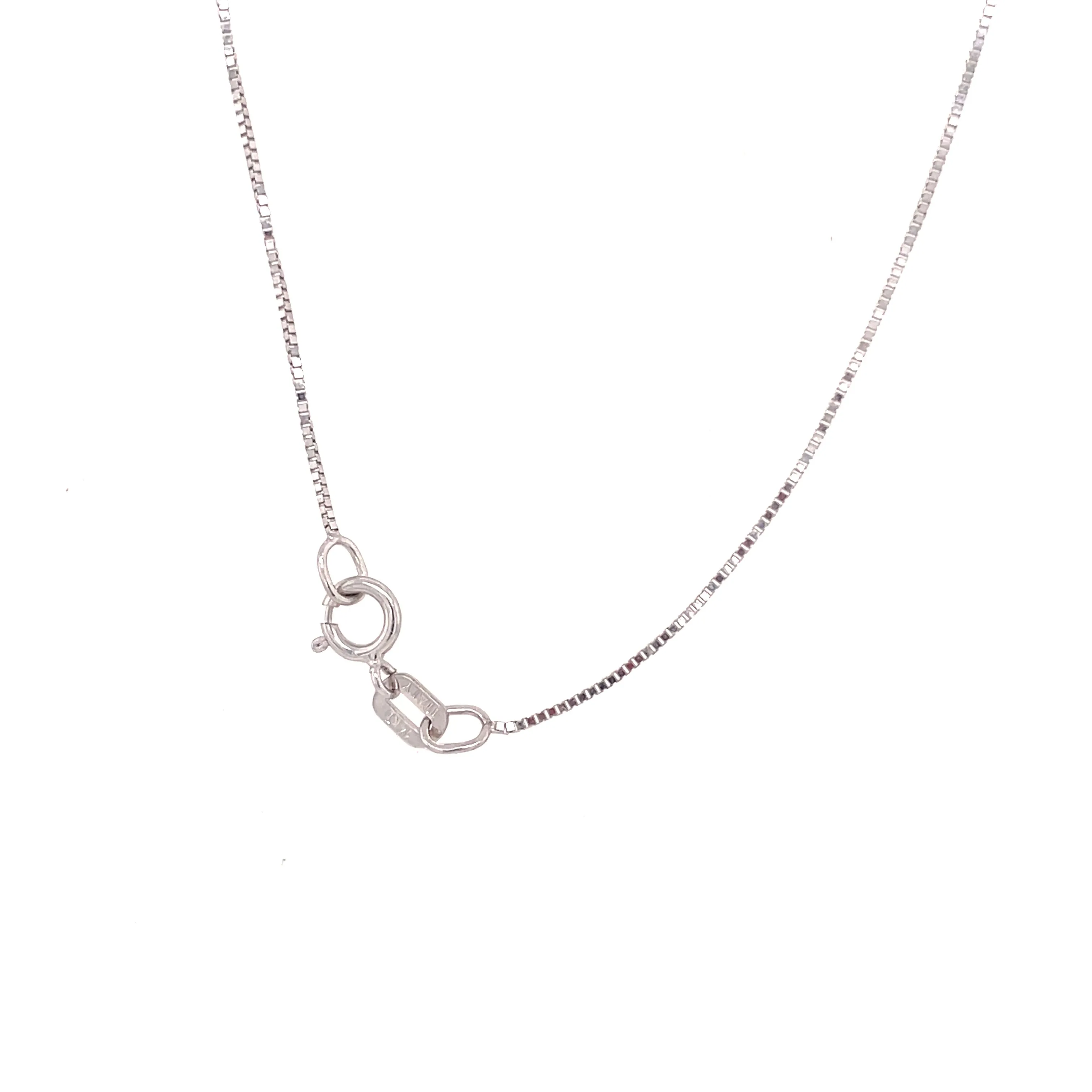 Delicate White Gold Necklace - 70048
