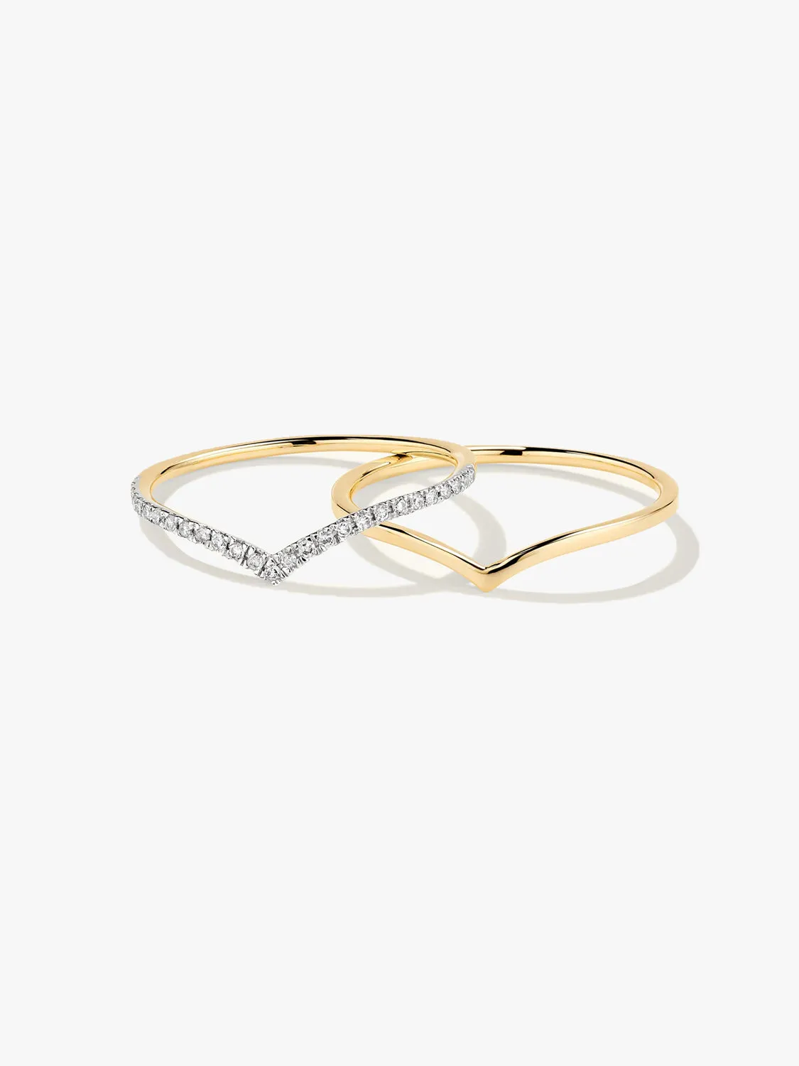 Delicate Wishbone Stacker Set