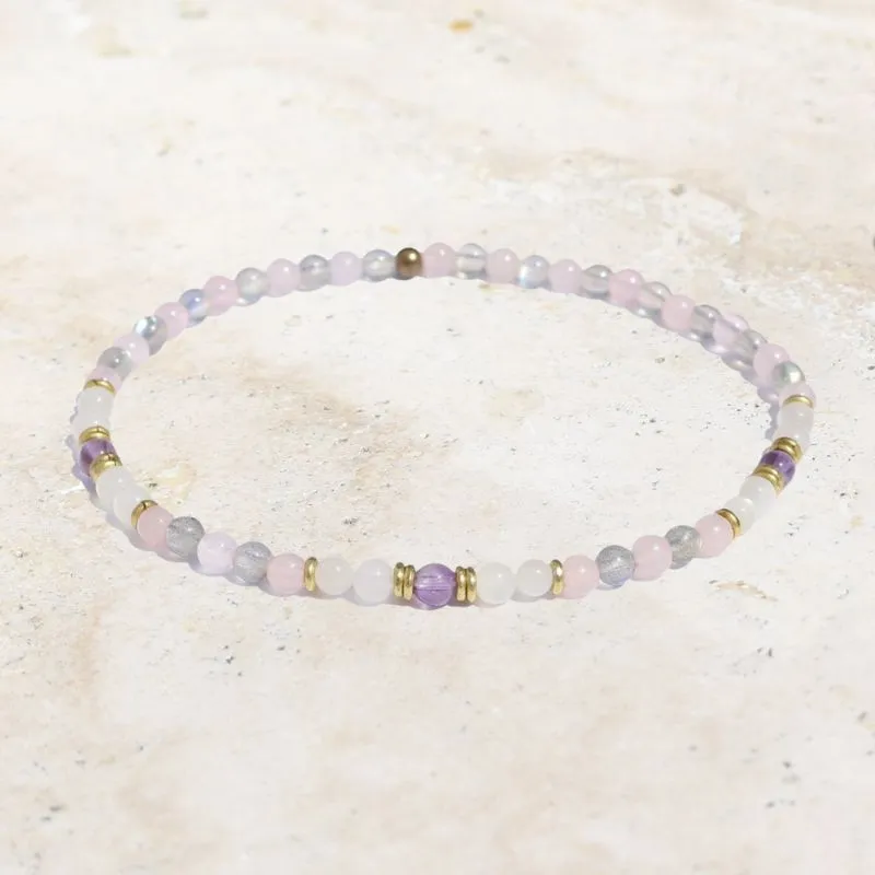 Divine Feminine Crystals Anklet