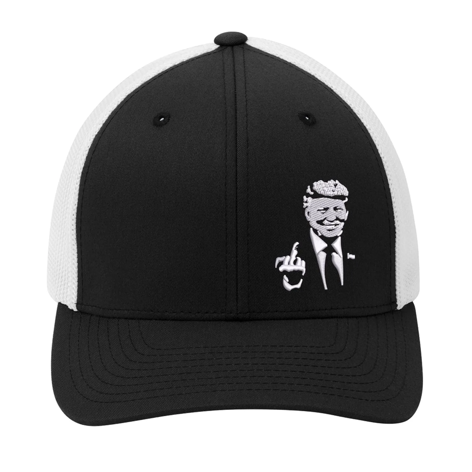 Donald Trump 2024 Middle Finger Embroidery Hat