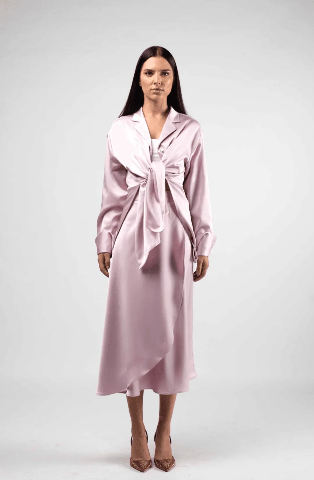DONNA OVERSIZED SHIRT - LILAC