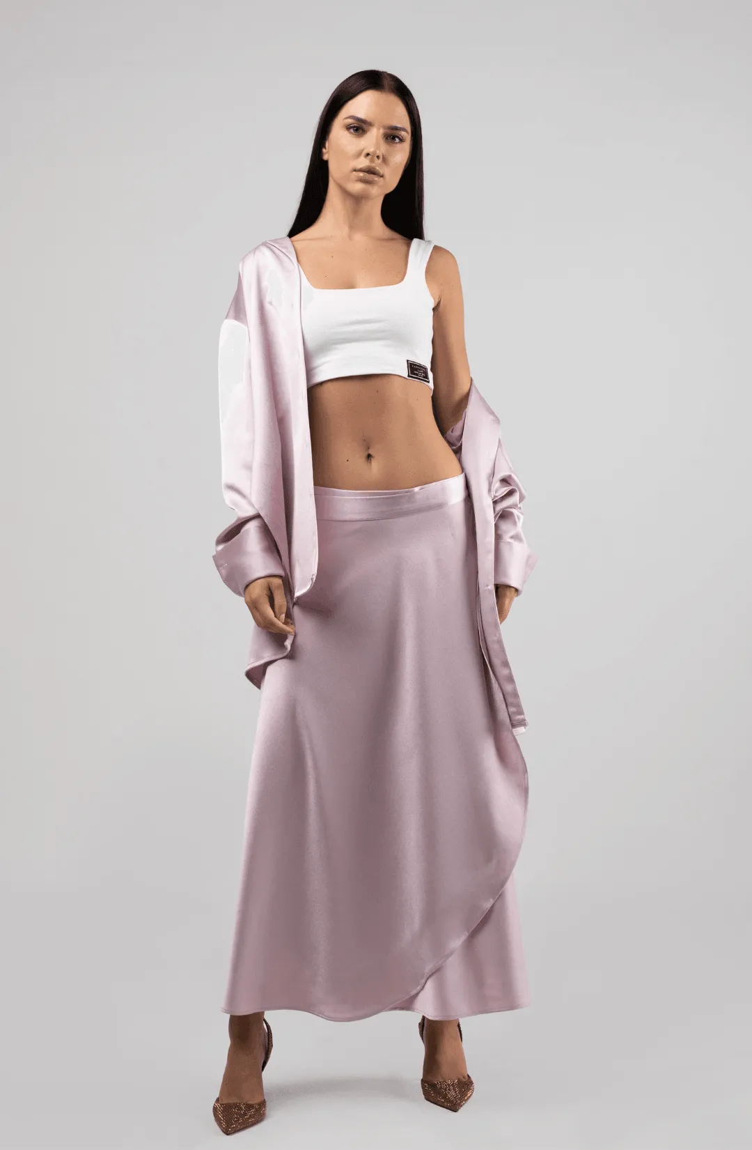 DONNA OVERSIZED SHIRT - LILAC