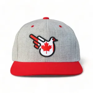 Effing Eh Canadian Flag Snapback Flat Bill