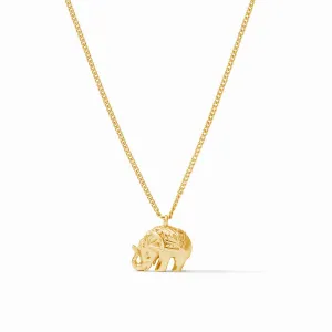 Elephant Delicate Necklace in Gold