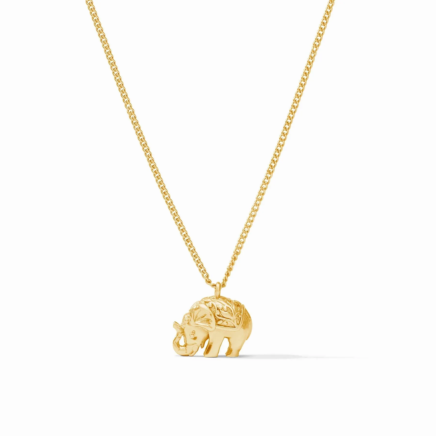 Elephant Delicate Necklace in Gold