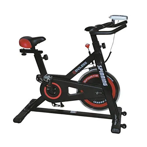 Endless EL-9363 Steel Spinning Bike (Red/Black)