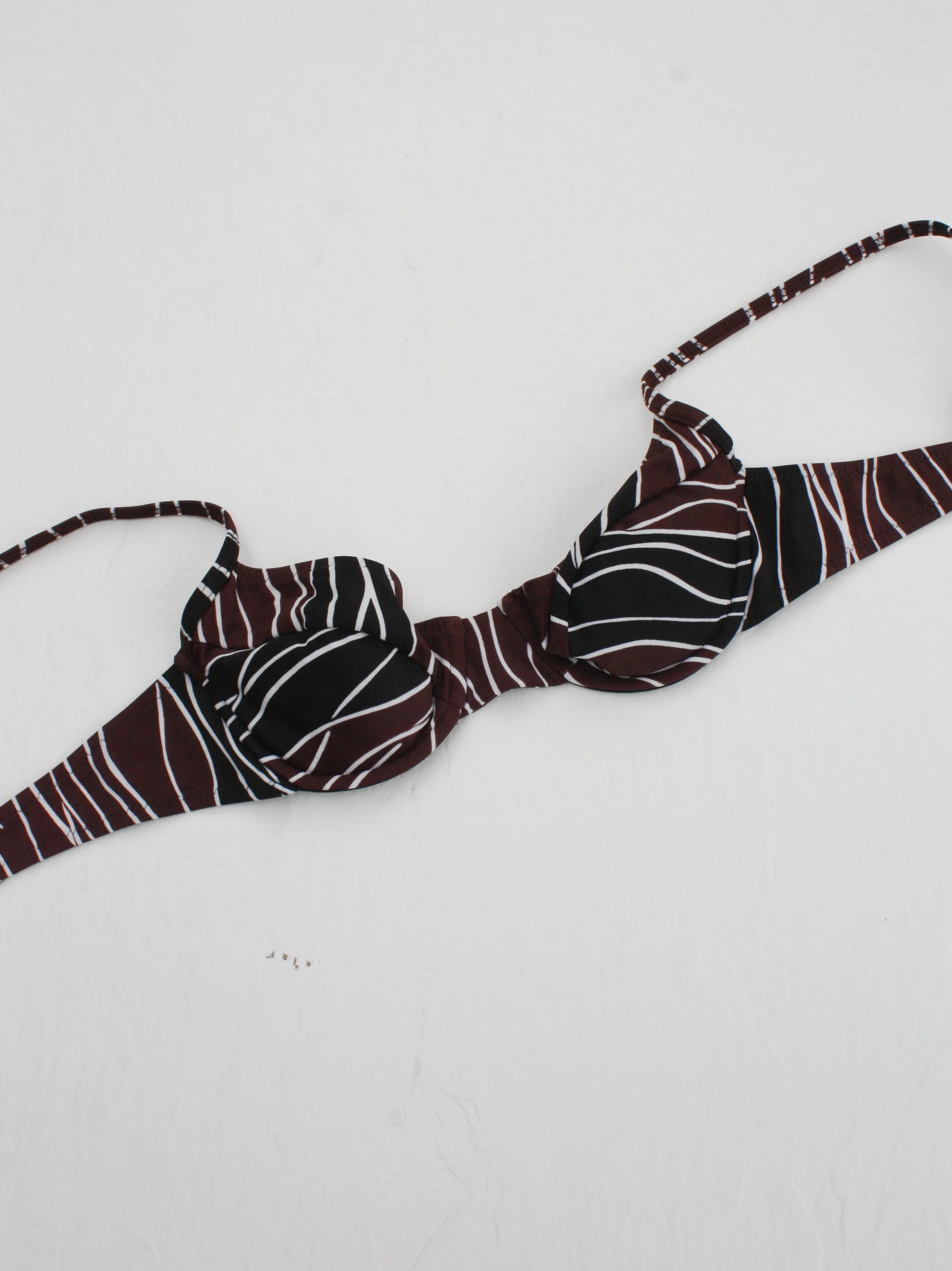 Espresso Stripe Bikini