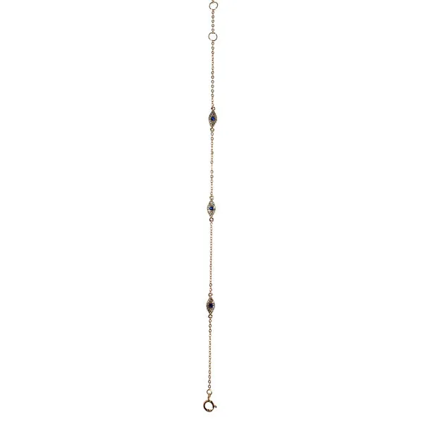 EVIL EYE STATION BRACELET