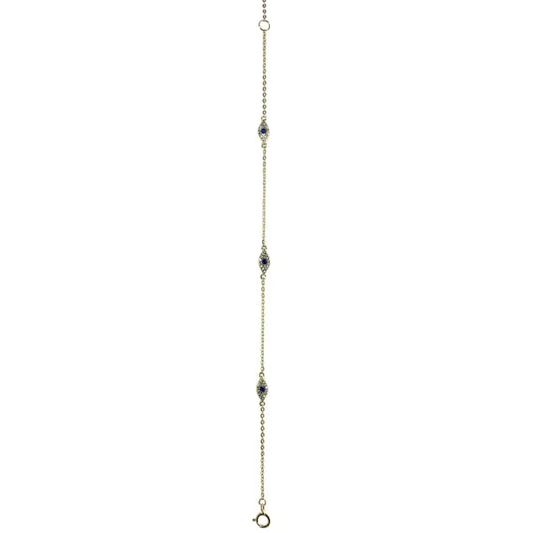EVIL EYE STATION BRACELET
