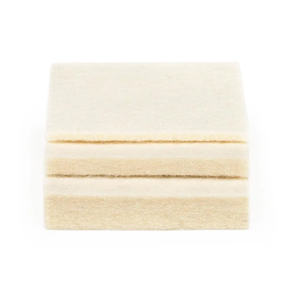 F-10 Industrial Felt Samples - 1/8" 1/4" 1/2" Thick