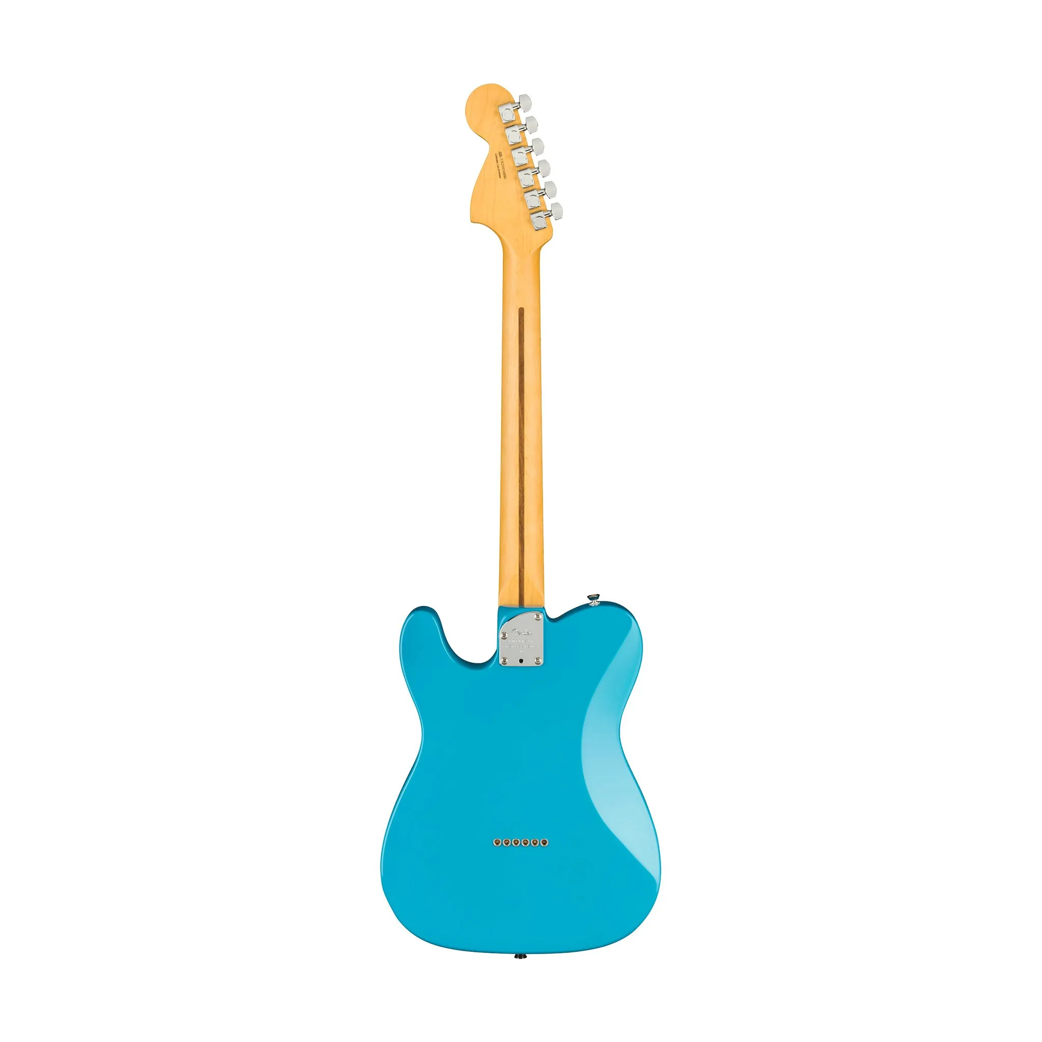 Fender American Professional II Telecaster Deluxe Electric Guitar, Maple FB, Miami Blue