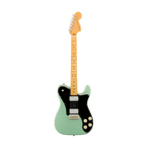 Fender American Professional II Telecaster Deluxe Electric Guitar, Maple FB, Mystic Surf Green