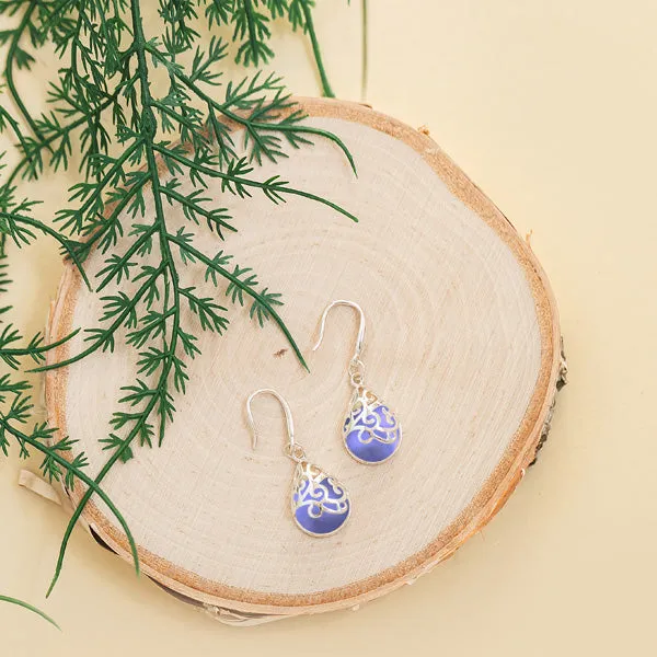Filigree Teardrop Sterling Earrings
