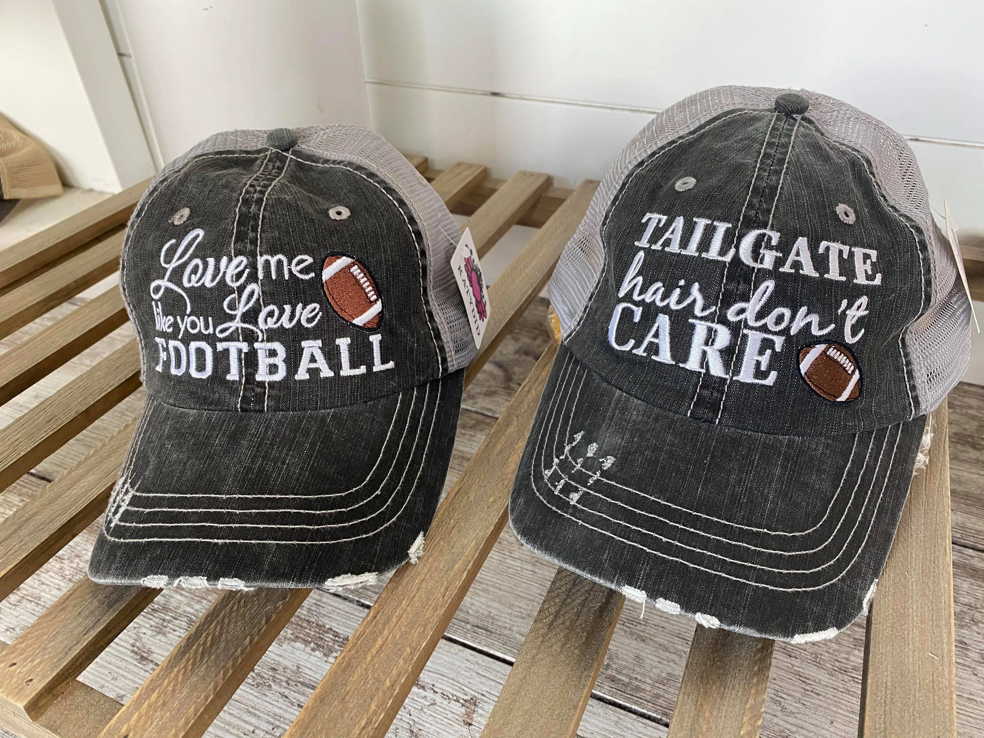 Football Trucker Hat** - Final Sale