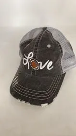 Football Trucker Hat** - Final Sale