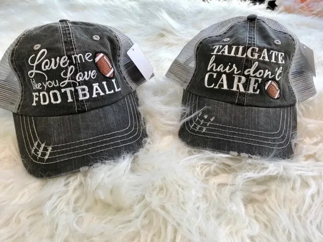Football Trucker Hat** - Final Sale
