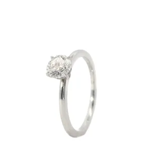 Forevermark Platinum Michaela's Delicate Solitaire Diamond Engagement Ring