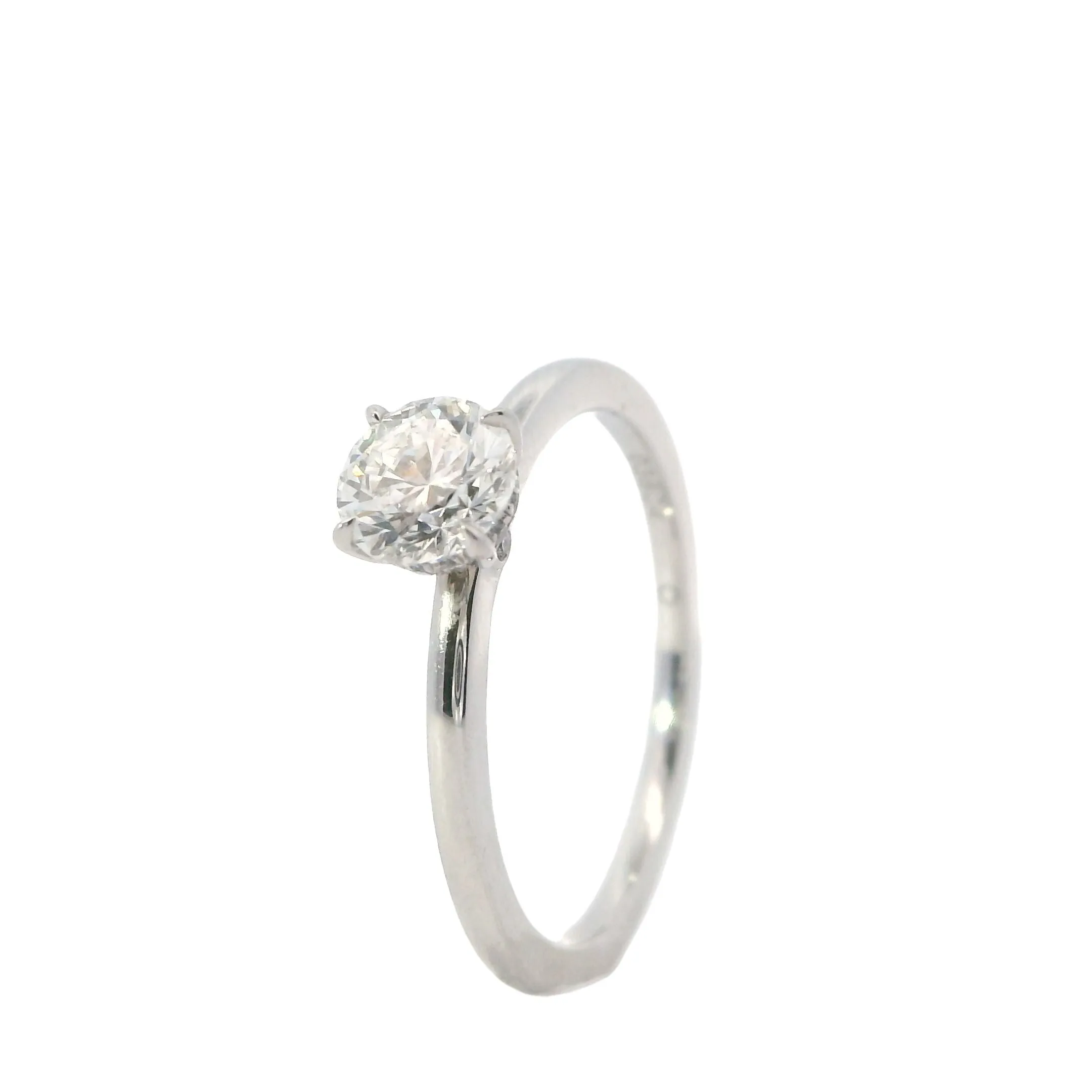 Forevermark Platinum Michaela's Delicate Solitaire Diamond Engagement Ring