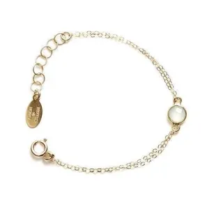 Gemstone Bracelet in Chalcedony