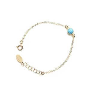 Gemstone Bracelet in Turquoise