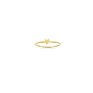Gold Filled Dainty Heart Ring