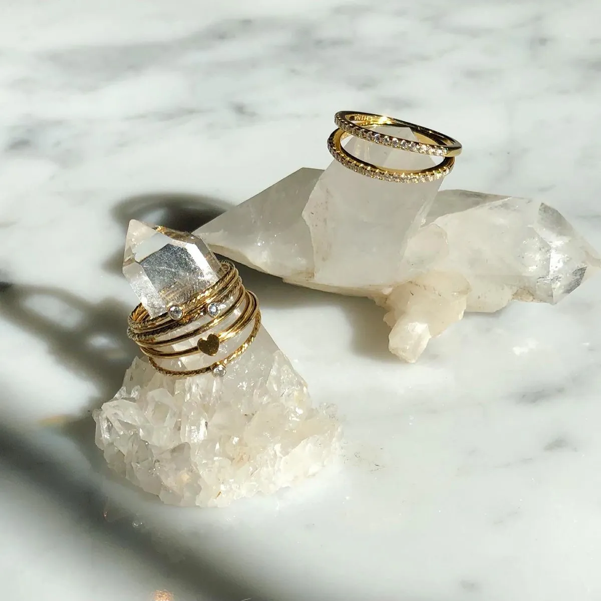 Gold Filled Dainty Heart Ring