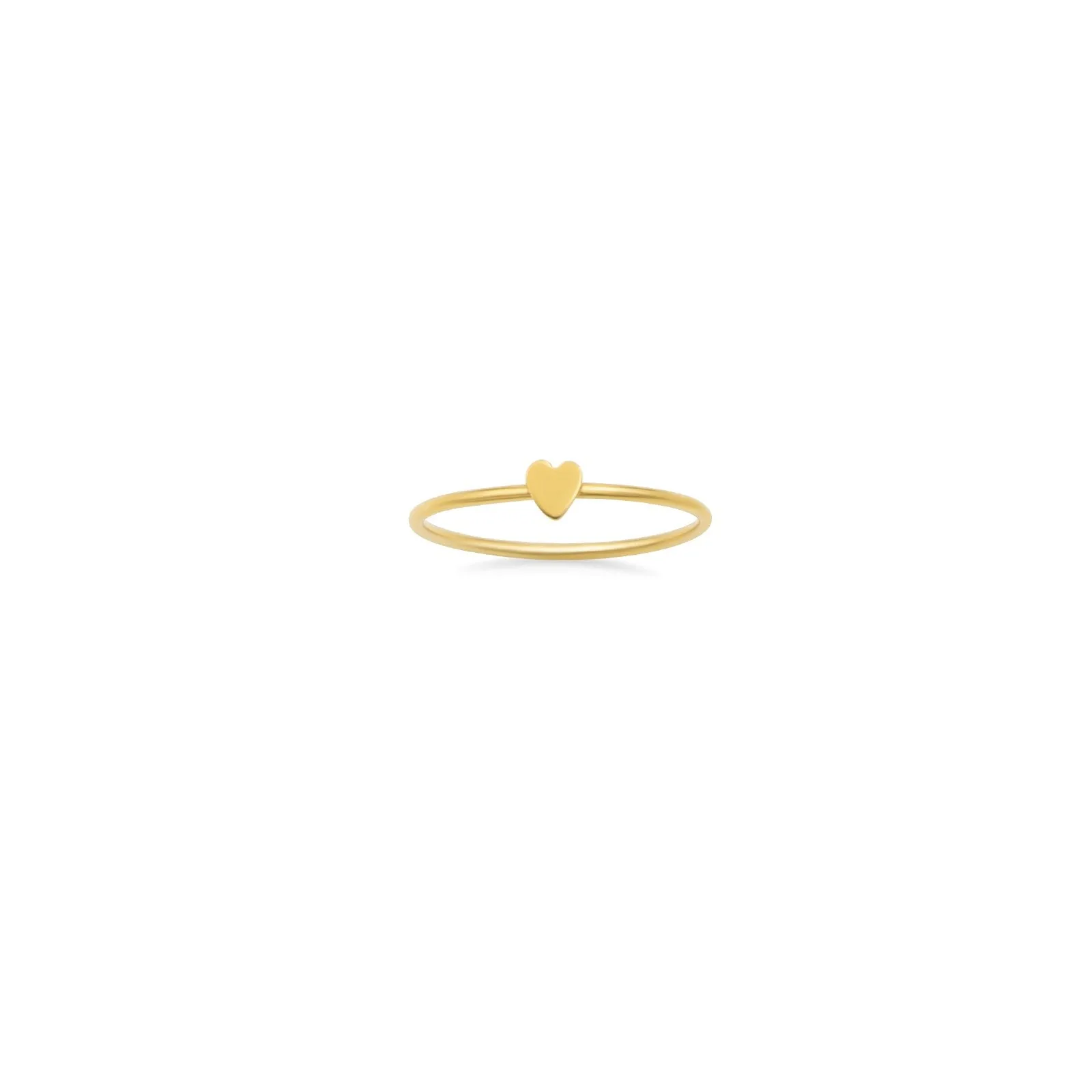 Gold Filled Dainty Heart Ring