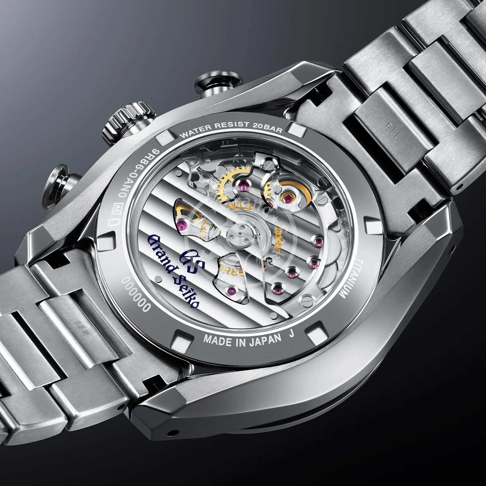 Grand Seiko Sport Spring Drive Titanium Chronograph GMT SBGC253