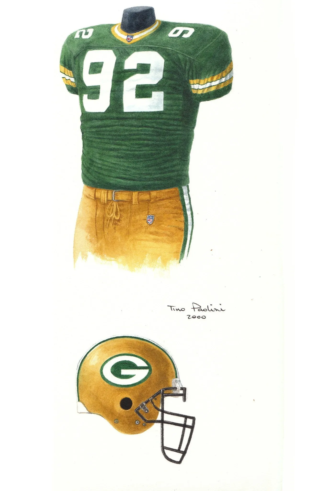 Green Bay Packers 2000 - Poster 1