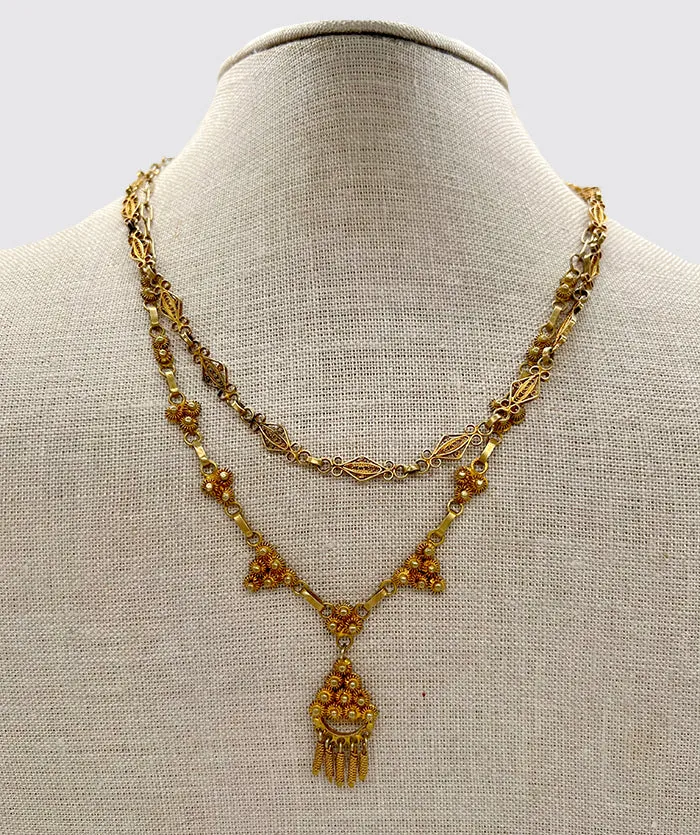 Handmade Delicate Filigree Necklace