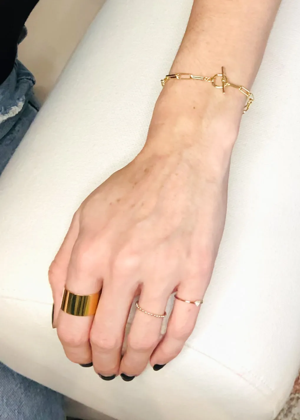 Harlie Delicate Ball Ring