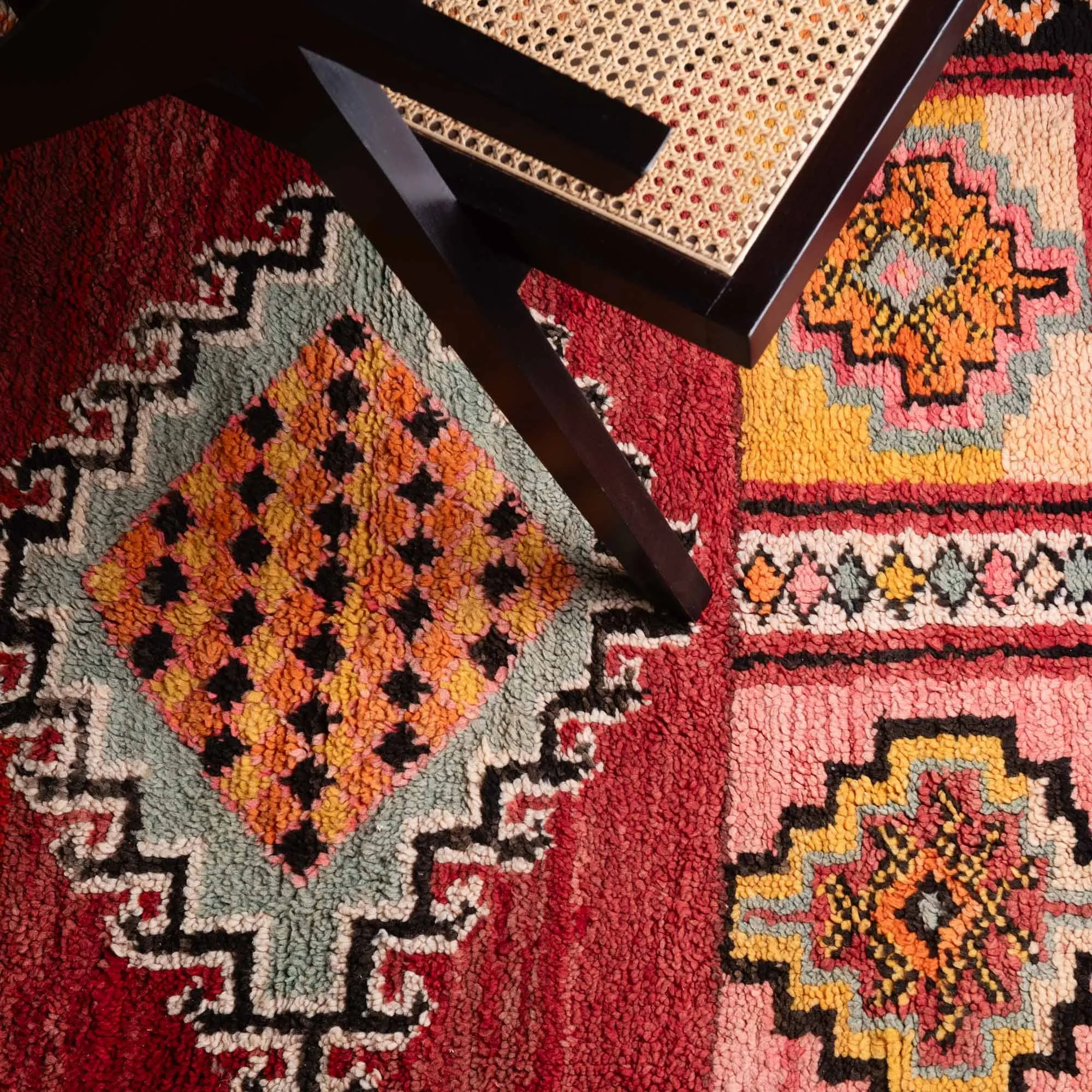 Hassania - vintage boujad rug