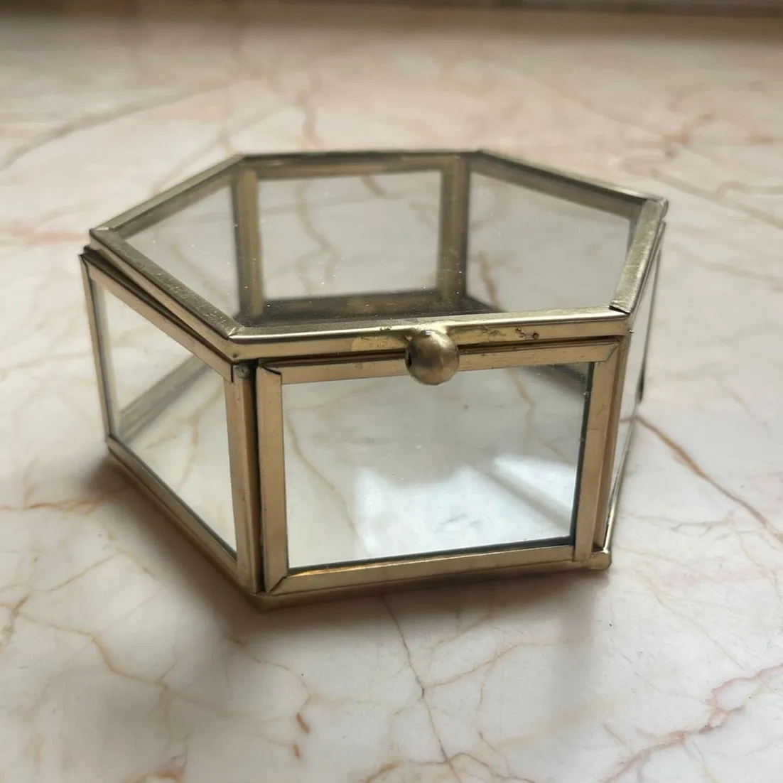 Hexagon Vintage Box - Medium